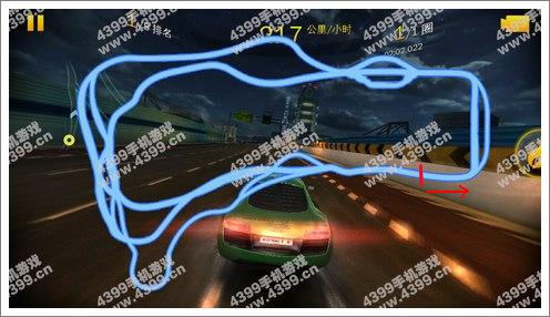 狂野飙车8东京赛道捷径大全 赛道全景图leyu.体育(中国)官方网站(图2)