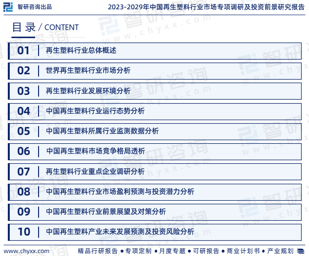 智研咨询报告：2023年再生塑料行业发展现状及市场前景预测leyu.体育(中国)(图2)